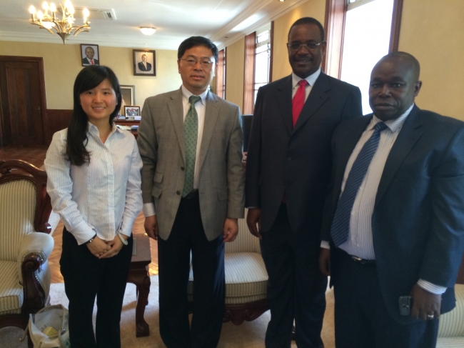 20140422 meeting with Nairobi governor